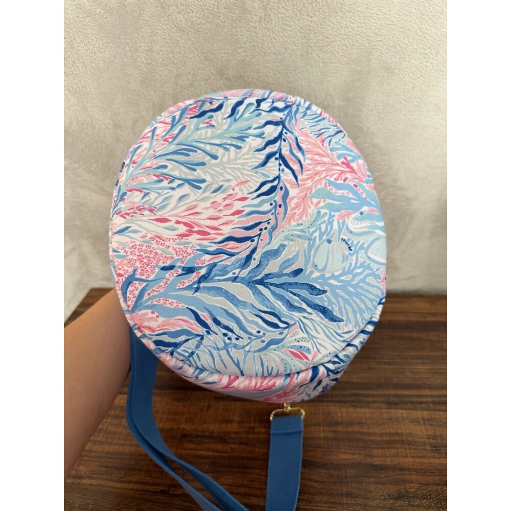 Lilly Pulitzer Insulated Cooler Beach Wine Tote Bag Adjustable Strap/Handle - Picture 8 of 9